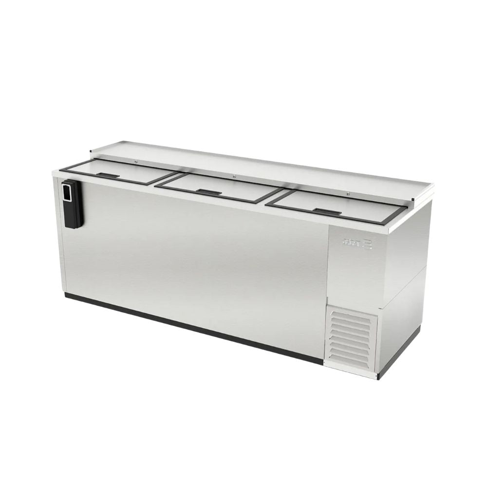 BOTELLERO ASBER ADBC-80 HC | Botellero | 3 Puertas Deslizables | Control Temperatura | Eléctrico | Bebidas Barra Bar | Restaurante Hotel Cafeteria Bistro Fonda Pub Cantina Bebidas Frescas Botellas