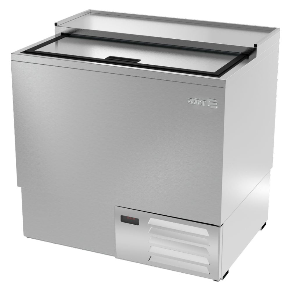 BOTELLERO ASBER AGF-36 HC | Botellero Glass Froster | 1 Puerta | 6 Parrillas | Acero Inoxidable | Lámina | Control Temperatura | Bar Barra | Restaurante Hotel Cafeteria Bistro Fonda Pub Cantina Bebidas Frescas Botellas