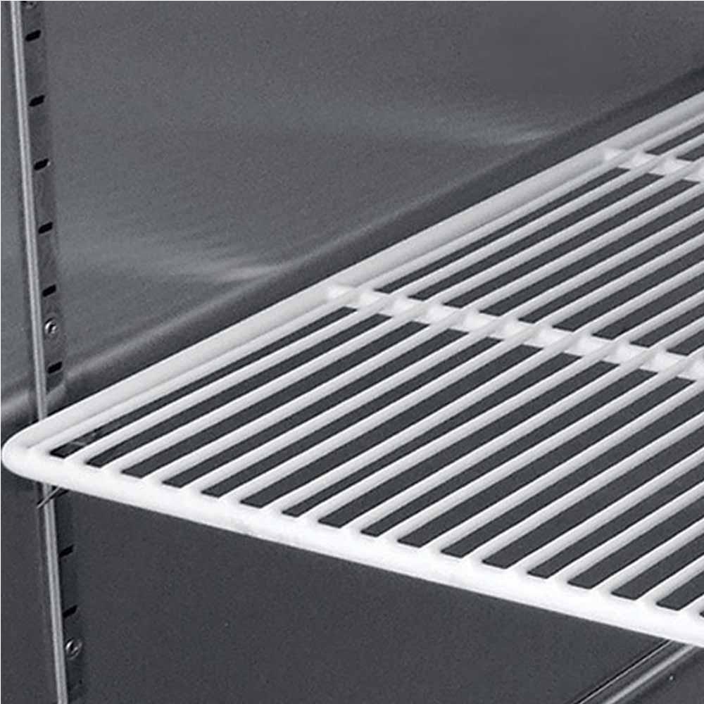 Atosa MBF8505GR Refrigerador Vertical 1 Puerta Solida 3 Parrillas Acero Inoxidable - Refrigeradores - Atosa - KitchenMax Store