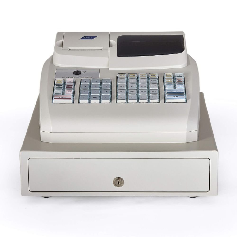 Blazer ER-200 COERM200004 Caja Registradora Cajon Bajo Llave para Tienda Abarrotes Negocio Tiendas Negocios Centros Comerciales Cadenas Minoristas Caja Registradora Cajero Automático Abarrote. KitchenMax.Store. Envíos seguros a todo México. Cotiza hoy mismo.