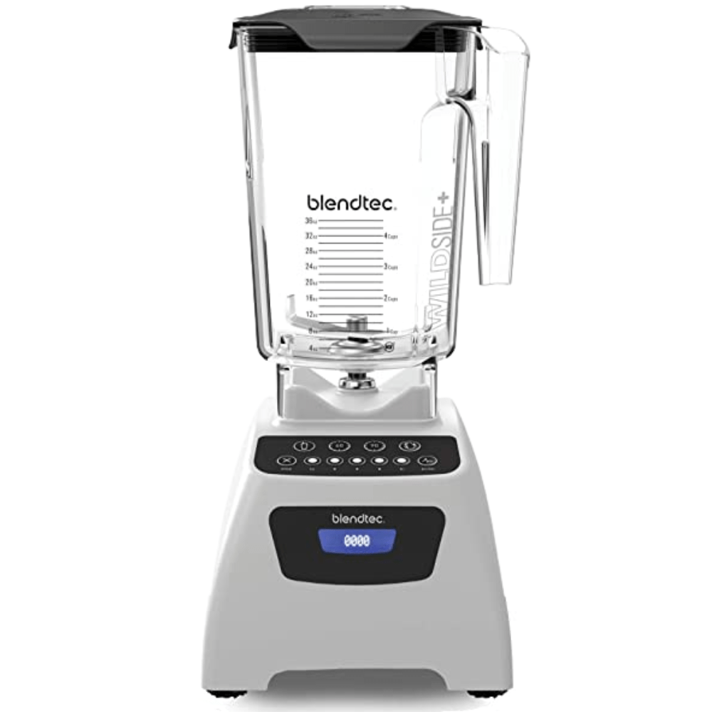Blendtec Classic 575 Licuadora 5 Velocidades La potencia de grado comercial y la increíble versatilidad se combinan para traerle el Blendtec Classic 575, el electrodoméstico todo en uno definitivo. Los ciclos pre programados hacen que sea más fácil que nunca crear malteadas, licuados salsas, sopas y más. Envíos seguros a todo México. Cotiza hoy mismo. KitchenMax.Store