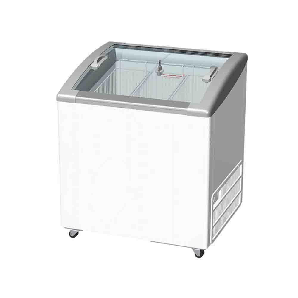 CRT HFSL201I Congelador Exhibidor Horizontal 1 Puerta Cristal Plano Corrediza 7.09 Pies - 201 Litros Cuerpo Esmaltado Blanco Restaurante Tienda Tiendita Comedor Industriales Paleteria Carniceria Bodega Pescaderia Frescos Neveria Carnes Reposteria Abarrotes. KitchenMax.Store. Envíos seguros a todo México. Cotiza hoy mismo.