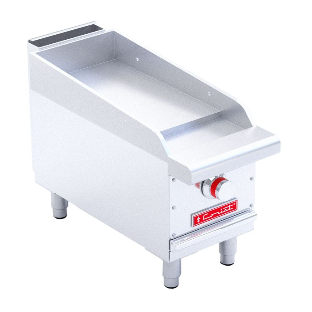 PLANCHA CORIAT  CV-1 MASTER DE MESA | Plancha | Quemador Tipo "U" | Placa 3/4 Espesor  | Gas | Lonches Hamburguesas Tacos Hotel Restaurante Comedor Industrial Cafetería Bar Puesto Comida Hospitales Preparación Alimentos Negocios Comida Parrilla Uso Rudo Bistró Hostelería Comisariatos