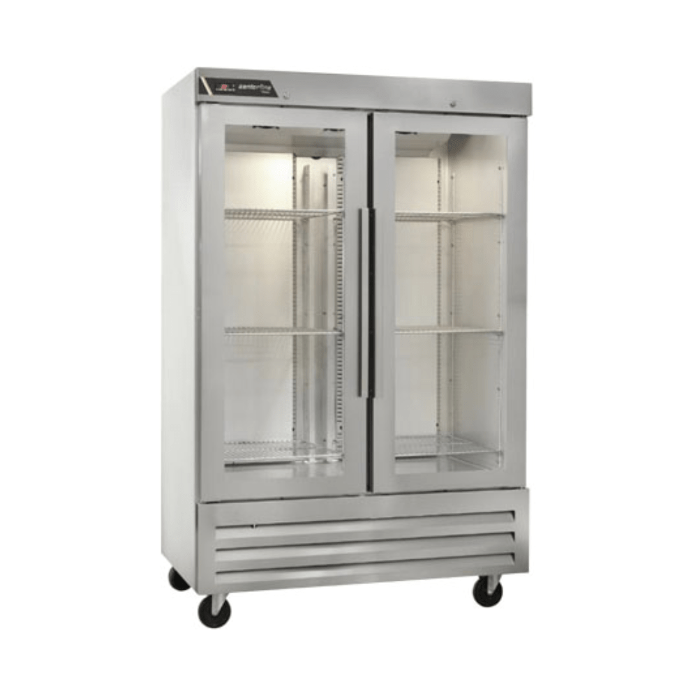 Centerline CLBM-49R-FG-RR Refrigerador Vertical 2 Secciones 2 Puertas Cristal Abertura a la Derecha - - Centerline - KitchenMax Store