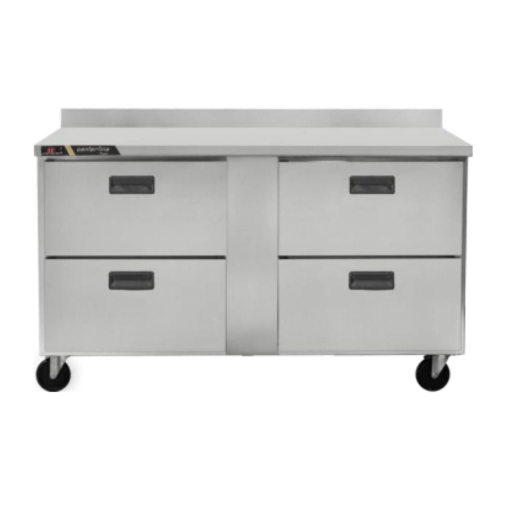 Centerline CLUC-60R-DW-WT 60” Refrigerador Bajo Barra Mesa Trabajo 4 Cajones 152.9 cm - - Centerline - KitchenMax Store