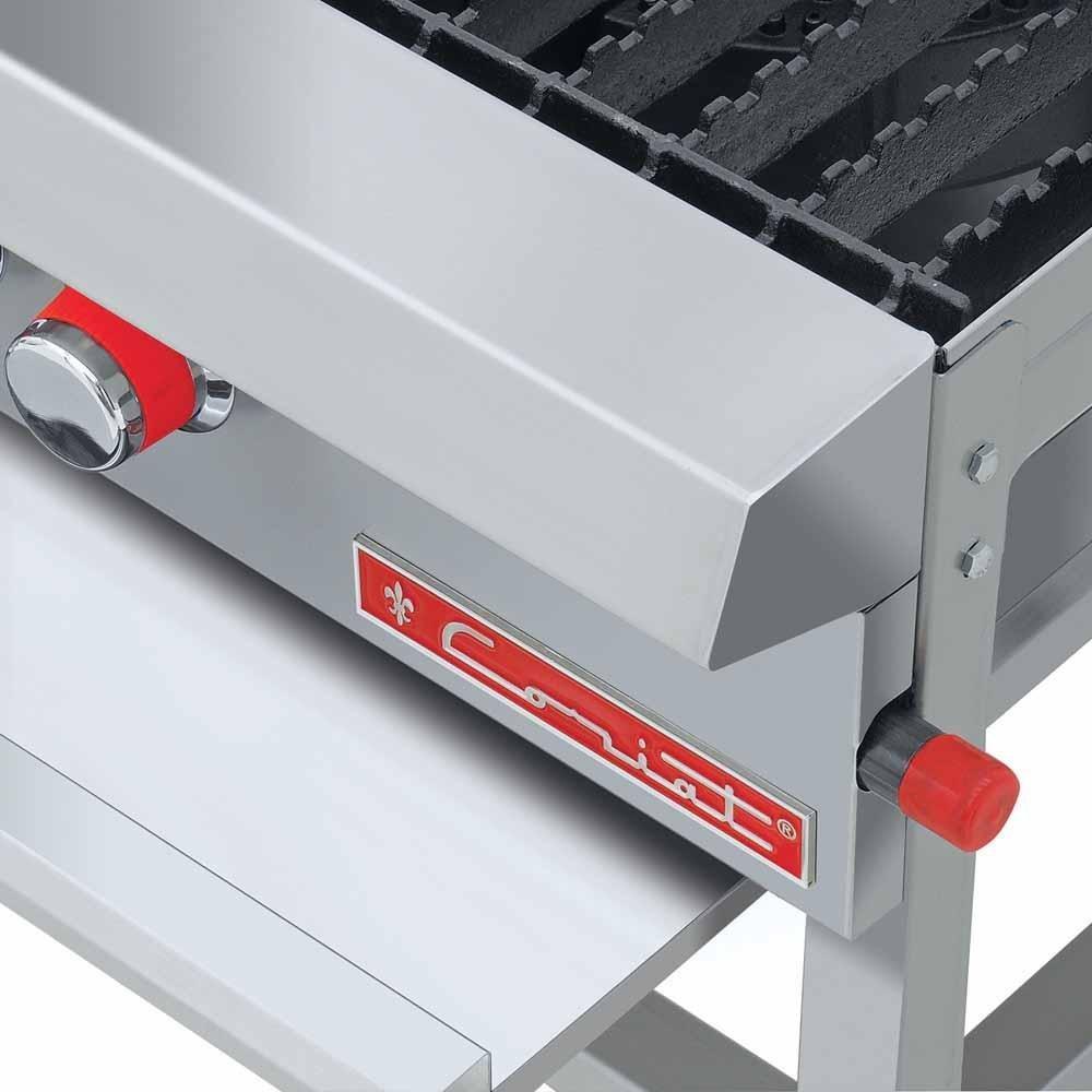 ESTUFÓN CORIAT EC-1T MASTER | Estufón | 1 Sección | 1 Quemador Concéntrico Hierro Fundido | Perfecto para Olla Grande | Gas | Hotel Restaurante Comedor Industrial Fonda Fogón Tipo Industrial Cocinas Fondas Restaurantes Cenadurias Comedores Industriales Preparación de Alimentos Coccion Parrilla