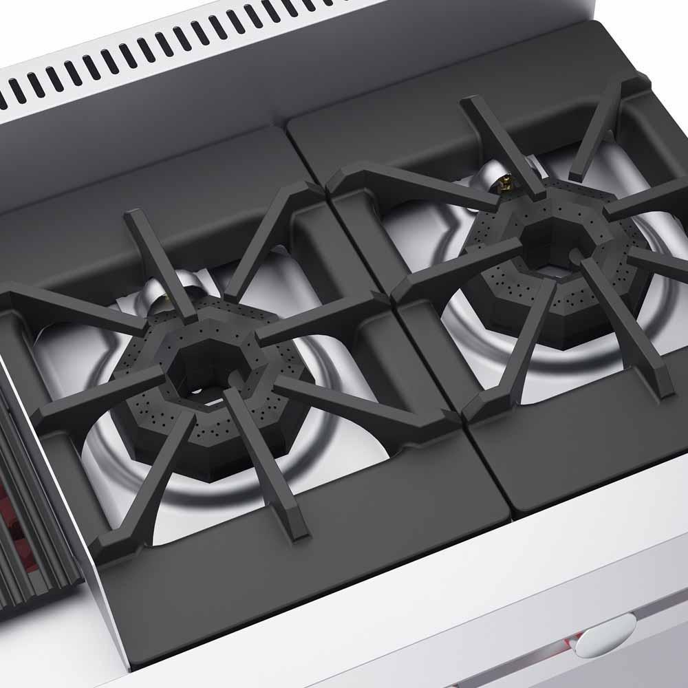 Coriat MULTIPLE PETIT Estufa 2 Quemadores Horno Asador - Estufas / Parrillas - Coriat - KitchenMax Store