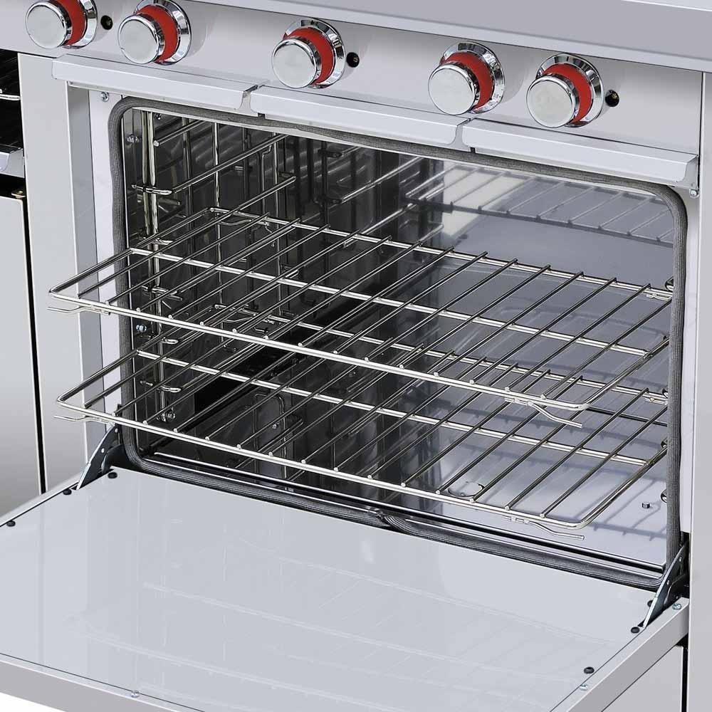 Coriat MULTIPLE TURBO PETIT Estufa 2 Quemadores Horno Asador Acero Inoxidable - Estufas / Parrillas - Coriat - KitchenMax Store