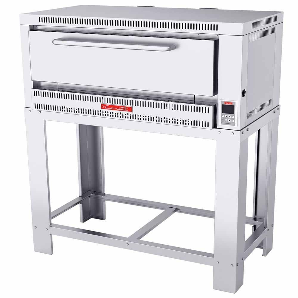 HORNO PIZZA CORIAT PIZZINO-2 PETIT | Horno 2 Pizzas 40 cm Ø | Piso Refractario | 1 Termostato Digital | Gas | Pizza Restaurante Cafetería Hotel Negocio Pizzería Cocina Área de comida Comedor