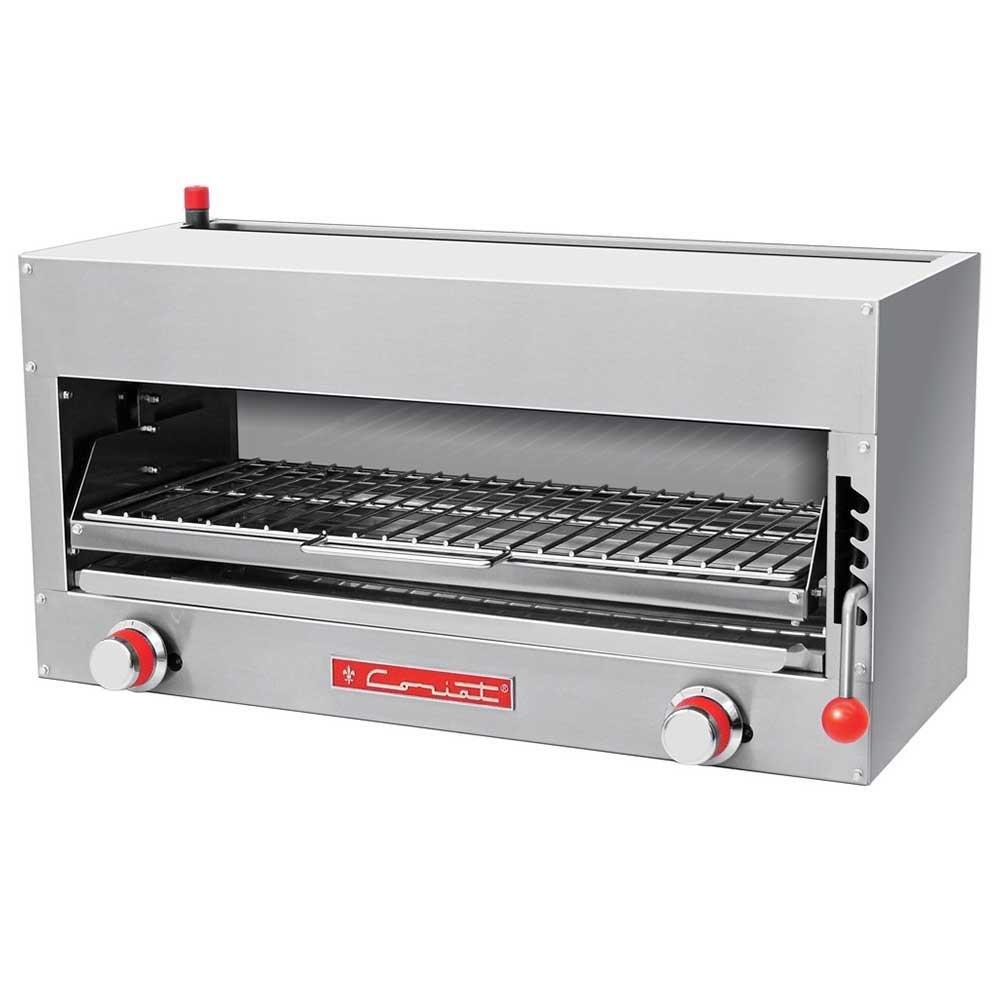 SALAMANDRA CORIAT SC-31.5-G MASTER | Salamandra | 2 Platillos 0.250 m Ø | 2 Quemadores infra-rojos| Palanca 5 Posiciones | Gas | Gratinadora Alimentos Quesos Fundidos Molletes Lasagna Lasaña Pizza Restaurante Banquetes Buffet Bistro