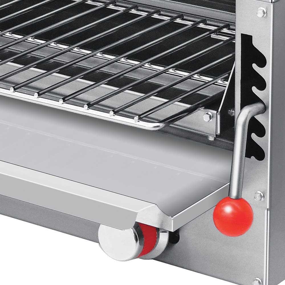 SALAMANDRA CORIAT SC-31.5-G MASTER | Salamandra | 2 Platillos 0.250 m Ø | 2 Quemadores infra-rojos| Palanca 5 Posiciones | Gas | Gratinadora Alimentos Quesos Fundidos Molletes Lasagna Lasaña Pizza Restaurante Banquetes Buffet Bistro