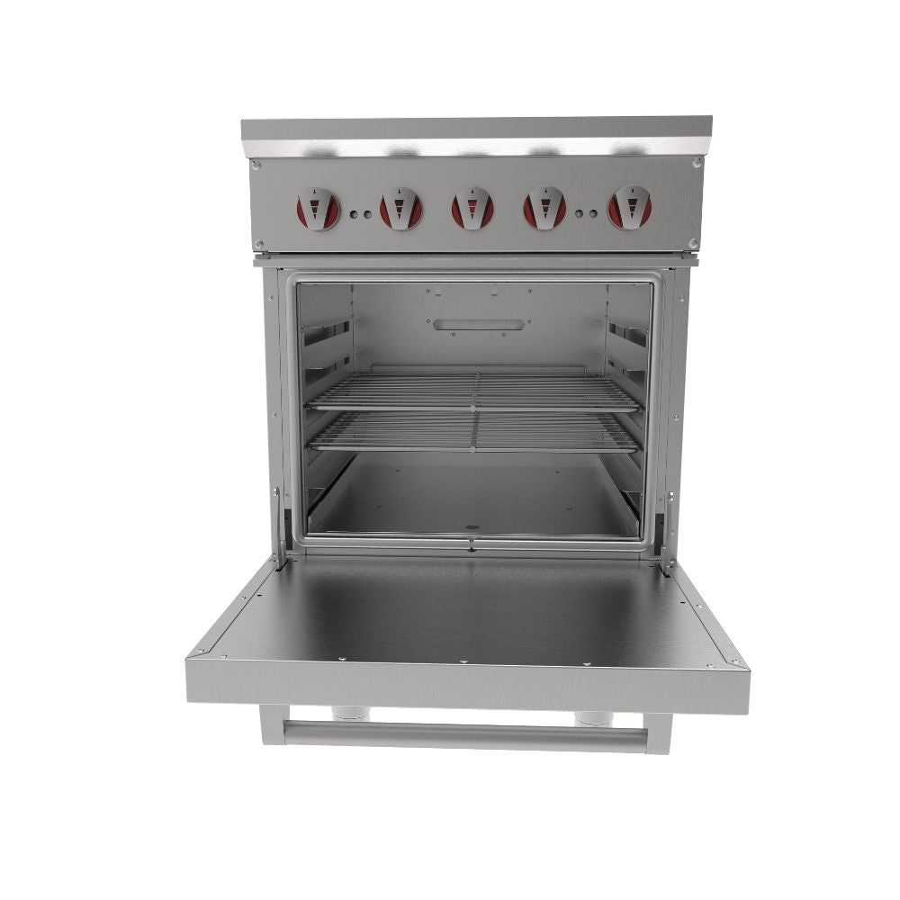Drago CG-41 Estufa 4 Quemadores Horno Acero Inoxidable - - Drago - KitchenMax Store