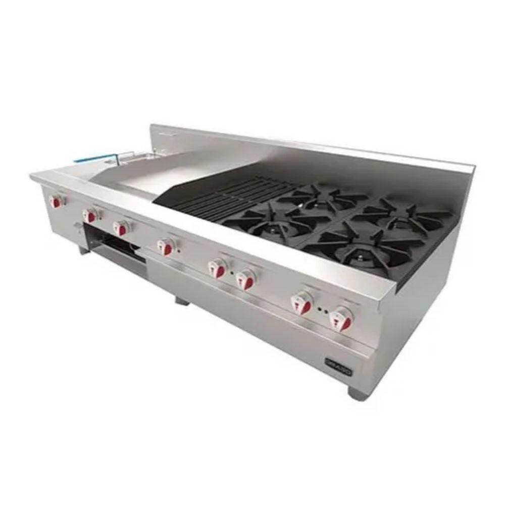 Drago UNIVERSAL MD Estufa 4 Quemadores Asador Freidor Gratinador Plancha - - Drago - KitchenMax Store