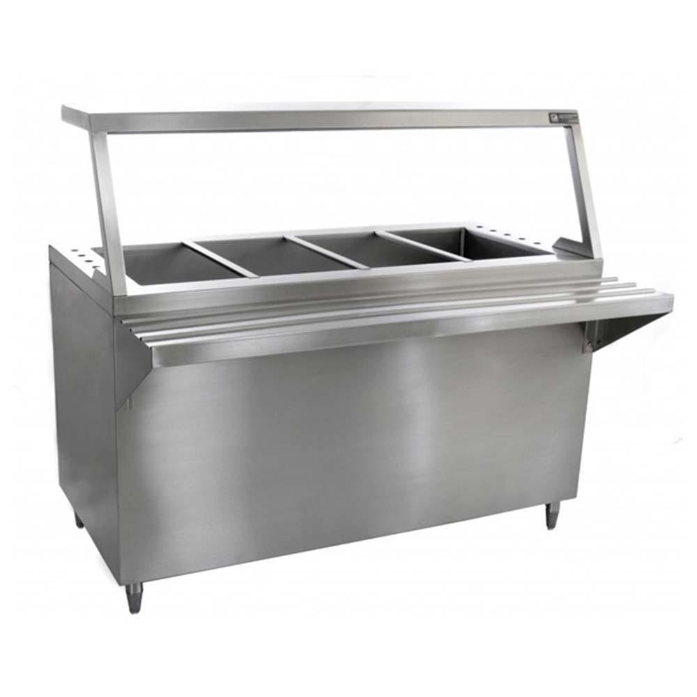 Ferro 15426101 Mesa Fría Tipo Gabinete Repisa 4 Insertos Acero Inoxidable - Mesa Fría - Ferro - KitchenMax Store