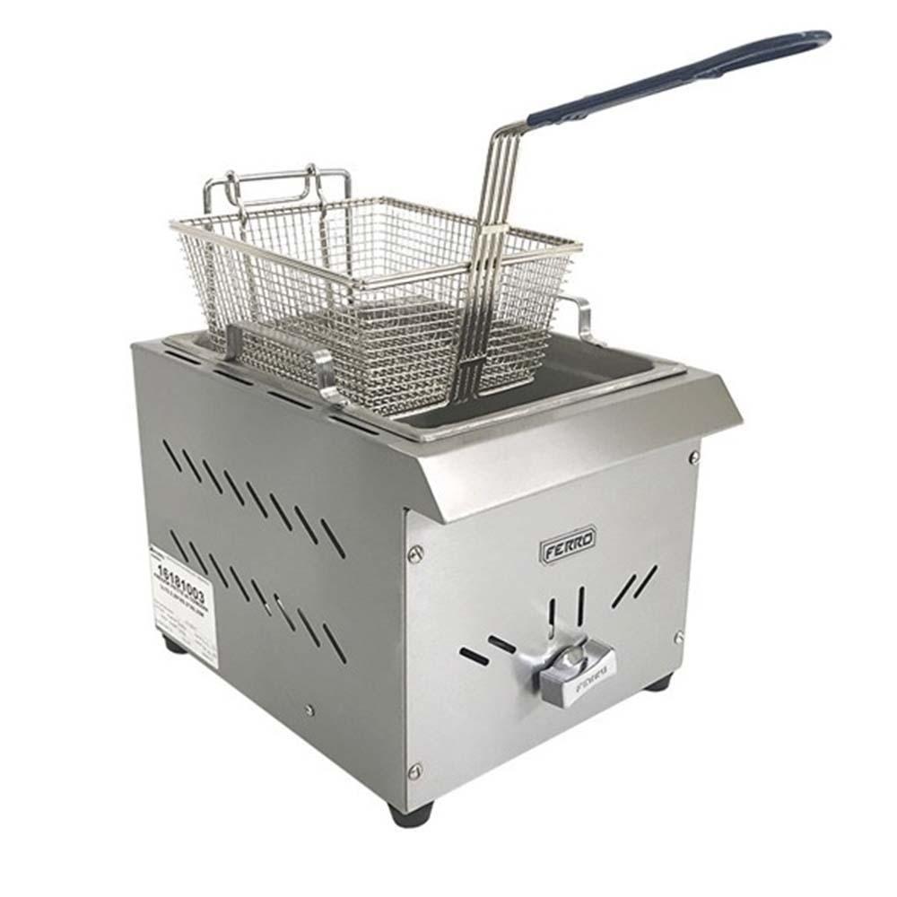 Ferro 16181003 Freidor Petit 3 lt Acero Inoxidable - Freidores - Ferro - KitchenMax Store