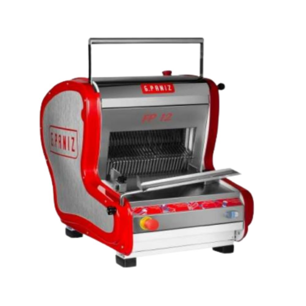 G.Paniz FP12G2 Rebanadora Pan Acero Inoxidable Pintura Epoxica - - G.Paniz - KitchenMax Store