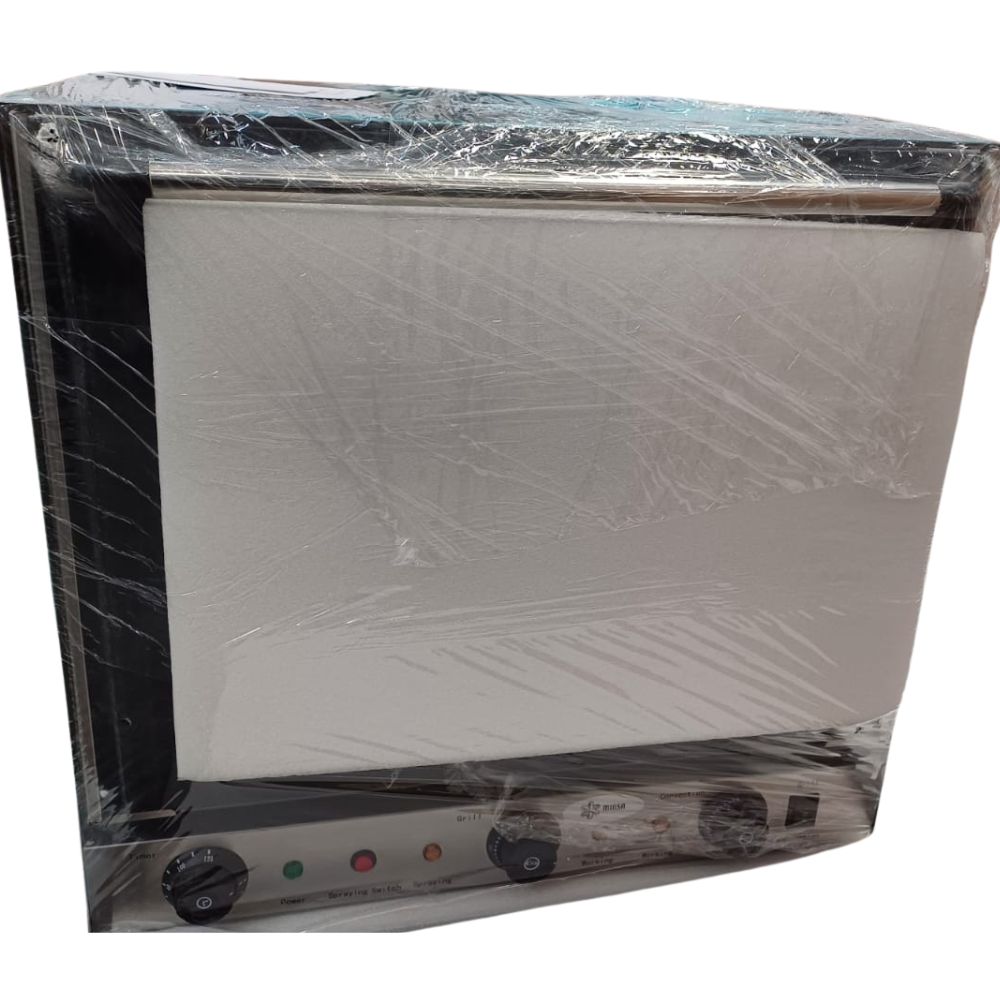 PROMOCIÓN OUTLET | Horno MIGSA EN30A | Eléctrico | Acero Inoxidable | Cocina Restaurante Hotel Cafetería Negocio Fonda Pizza Pastelería