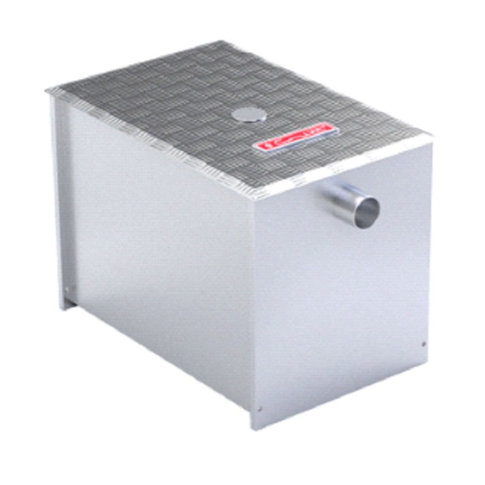 INTERCEPTOR DE GRASA Coriat IC-75 | Interceptor Grasa | Almacenaje 9 kg Grasa | Capacidad Flujo 75 lt por minuto | Acero Inoxidable