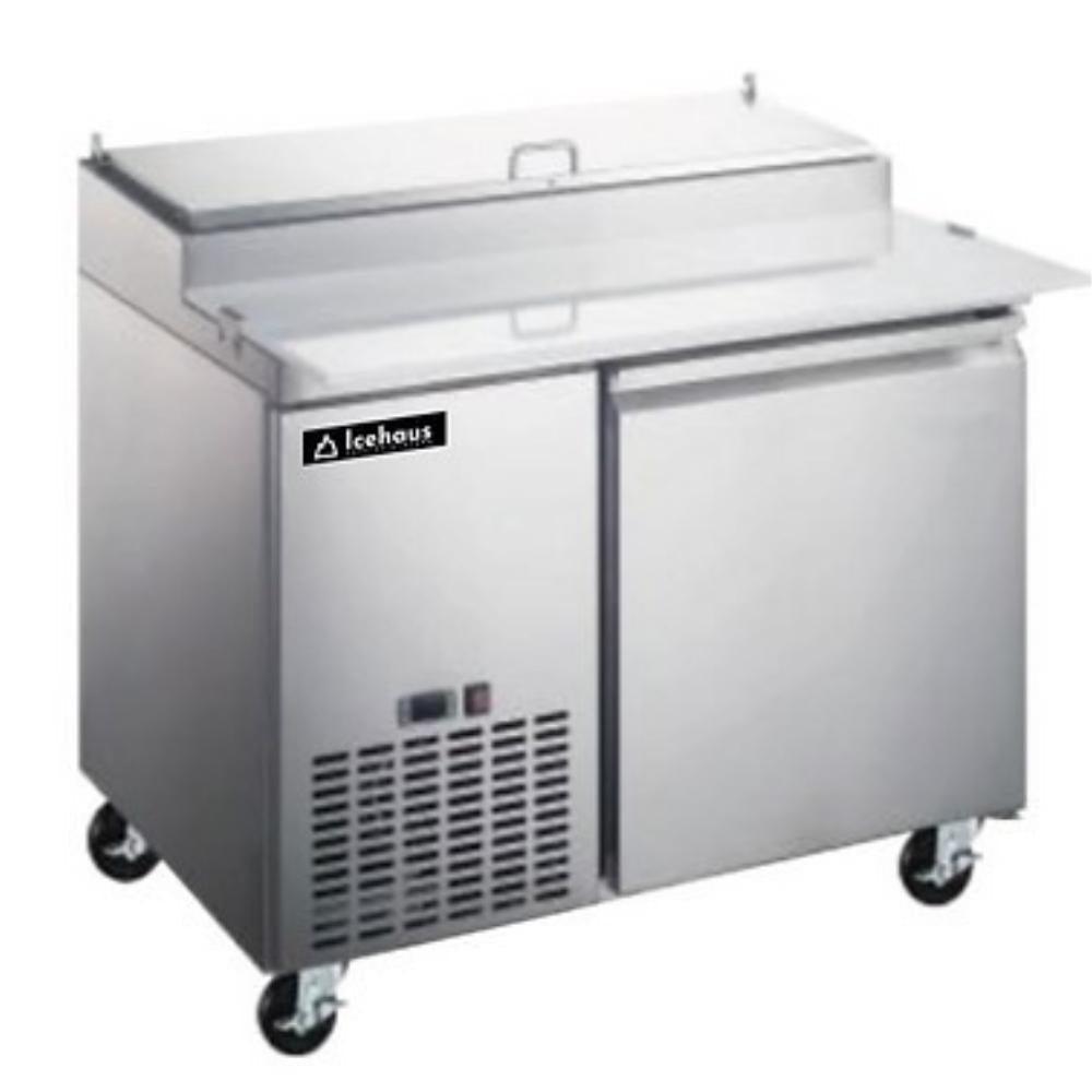 Icehaus MP-1P-SS-02 Mesa Preparacion 1 Puerta Solida 14 Pies-391 Litros - Mesas de trabajo refrigeradas - Icehaus - KitchenMax Store