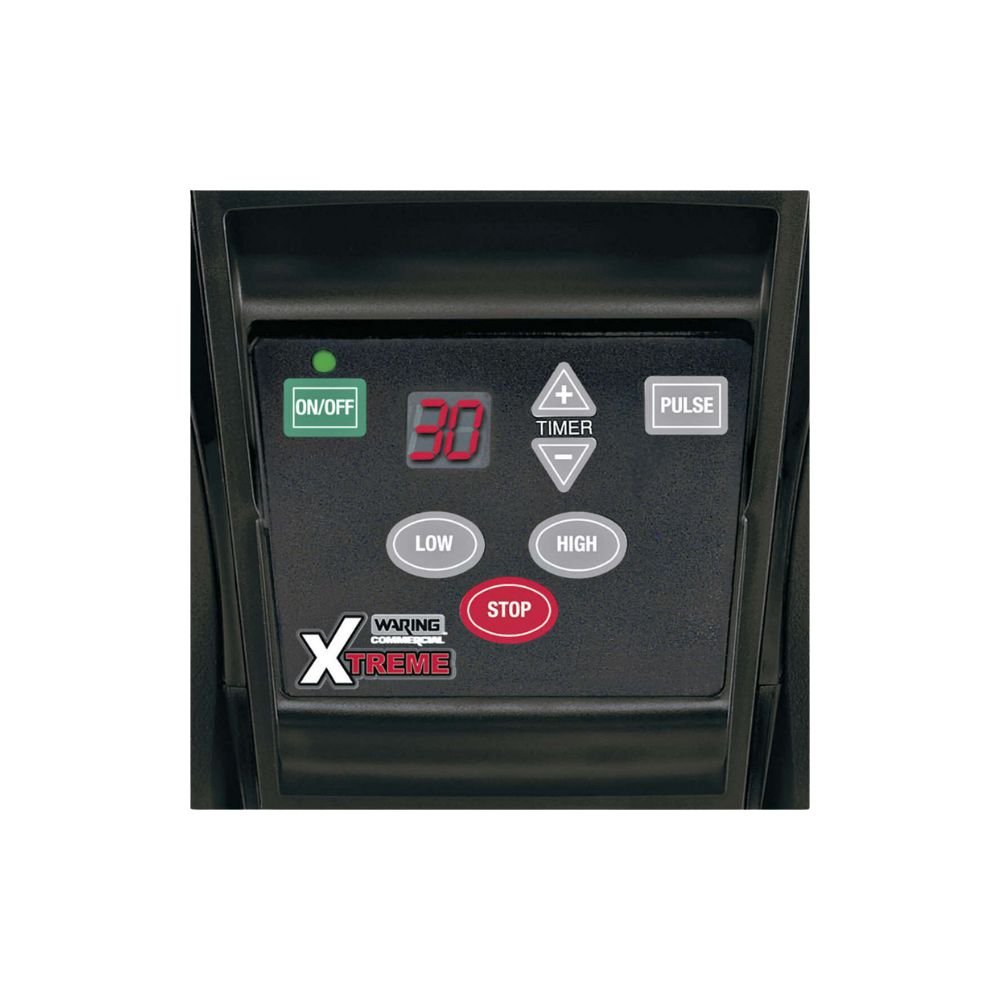 LICUADORA WARING MX1100XTX | Licuadora de Bar y Cocina | 2 Velocidades | Control Electrónico | Bar Cafeteria Cocina Industrial Restaurante Banquetes Bar Cafetería para Moler Triturar Licuar Puré Alimentos Bebidas Batidos Sopas Salsas Postres Aderezos Moler Especias Frutos Secos