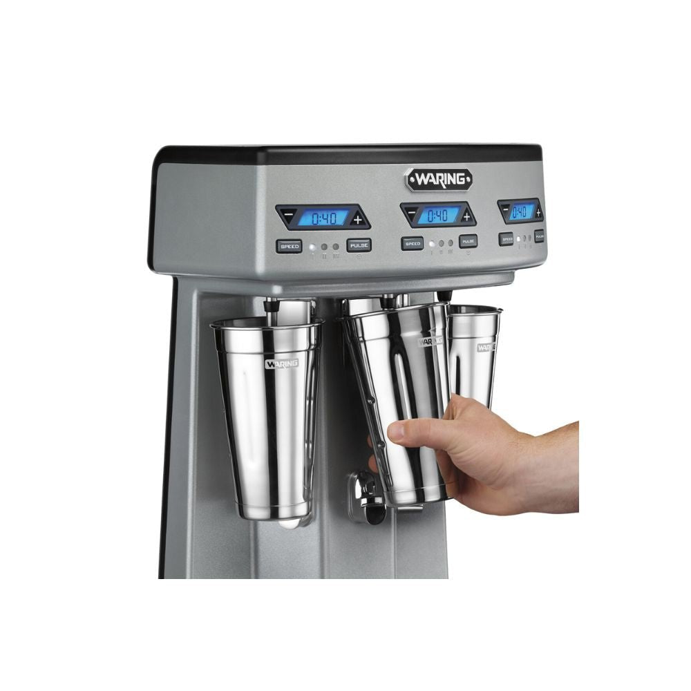 MALTEADORA WARING WDM360TX | Malteadora Trabajo Pesado | 3 Motores Independientes | Cafeteria Desayunador Restaurante Malteadora Máquina de Malteado Equipo de Malteado Malteadora Casera Malteadora Industrial Máquina de Malta Proceso de Malteado Equipo de Elaboración de Cerveza Malteado de Granos Fabricación de Malta Malteadora Automática Malteadora Manual Malteadora Eléctrica Malteadora de Cebada Máquina para Maltear Equipo para Hacer Malta Kit de Malteado