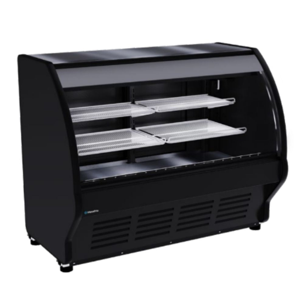 Metalfrio VCM150 Vitrina Exhibidora Acero Inoxidable Cristal Curvo - - Metalfrio - KitchenMax Store