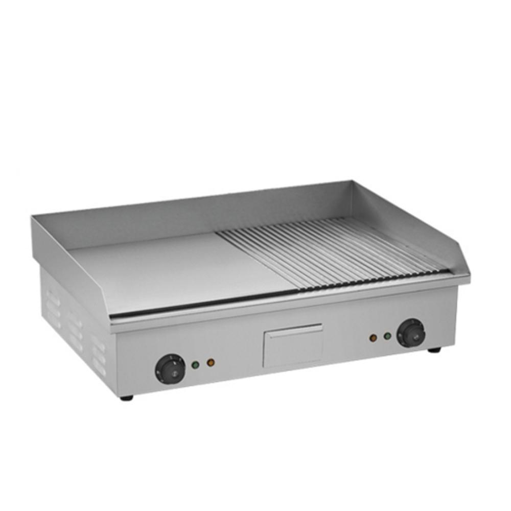 Migsa Bn-822B Plancha Electrica Frente 74 cm Cocina Restaurante Hotel Hogar Industriales Negocio Food Truck Fonda Tacos Dorados Tortas Sandwiches Paninis Tortillas Hot Dogs Tacos Barbacoa Teriyaki Teppanyaki.  KitchenMax.Store. Envíos seguros a todo México. Cotiza hoy mismo.