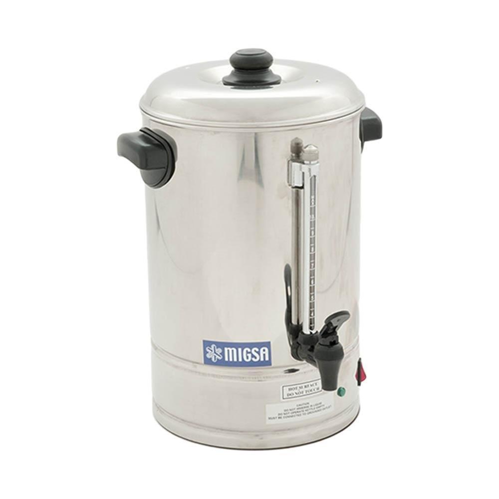Migsa Cp-10 Cafetera Percoladora Secretarial 10 Litros 60 Tazas Restaurante Oficina Cafeteria Hotel Desayunador Fonda Negocio Alimentos Tienda Conveniencia Eventos.  KitchenMax.Store. Envíos seguros a todo México. Cotiza hoy mismo.