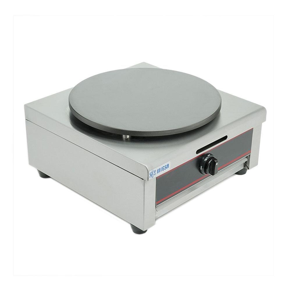 Migsa Gm-1 Crepera Sencilla A Gas 1 Plato Crepería Restaurante Negocio Locales Cocina Crepes Crepas Dulces Salados Vegetarianos Veganos Tortillas Maíz Harina Omelettes Pancake Crepaletera Cafeteria. KitchenMax.Store. Envíos seguros a todo México. Cotiza hoy mismo.