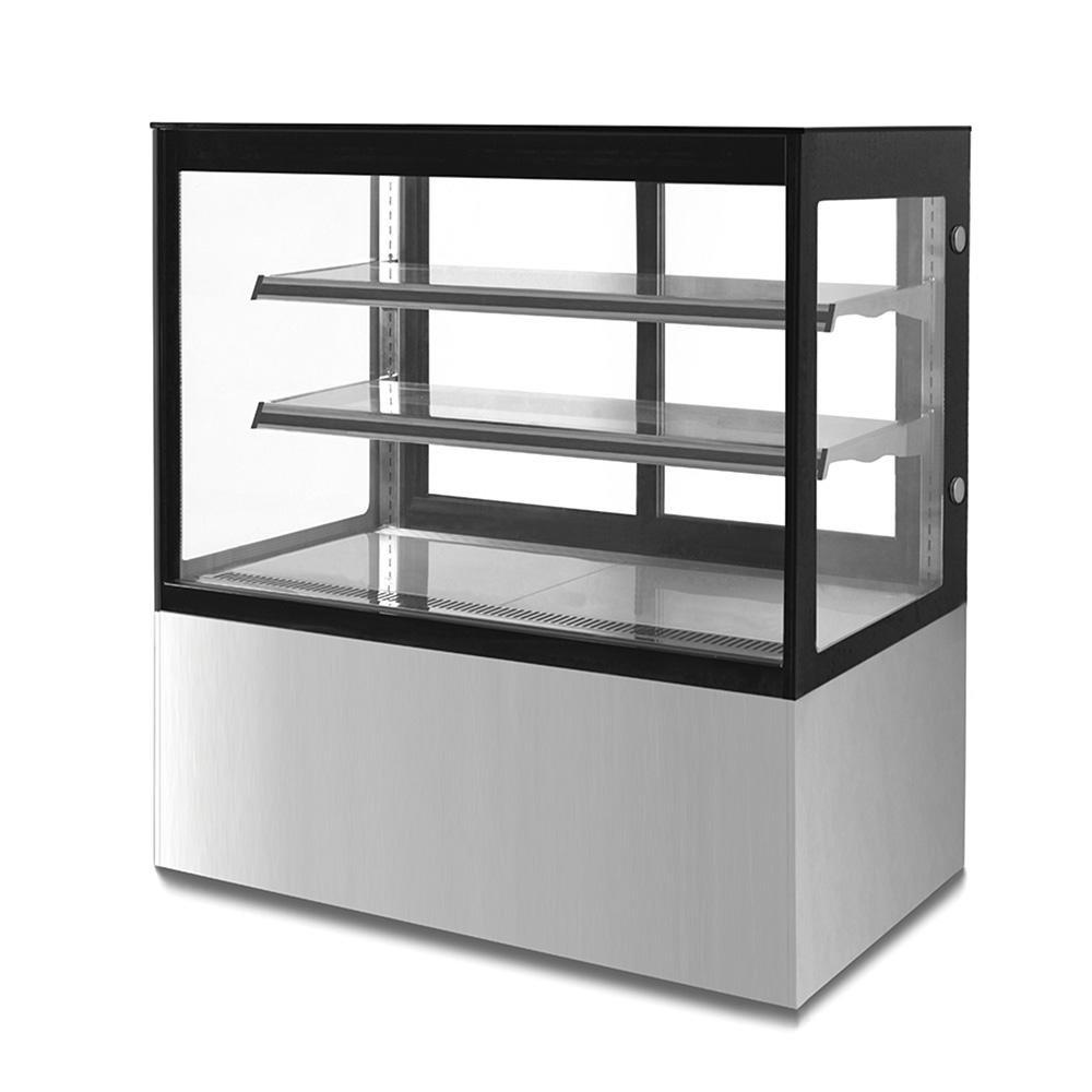 Migsa Gn-900R2 Vitrina Exhibidora Cristal Recto. 90 cm. 338 Lt / 11.93 pies - 110 V - Vitrinas Refrigeradas - Migsa - KitchenMax Store