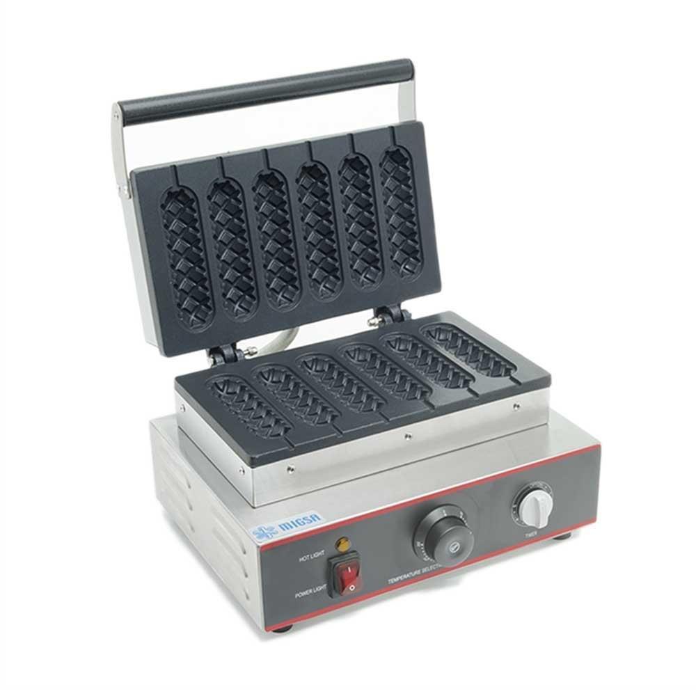 Migsa Uwbf-6 Waflera Corn Dog De 6 Piezas Electrica Gofres Waffles Negocio Hotel Restaurante Cafeteria Comida Snacks Desayunos. KitchenMax.Store. Envíos seguros a todo México. Cotiza hoy mismo.