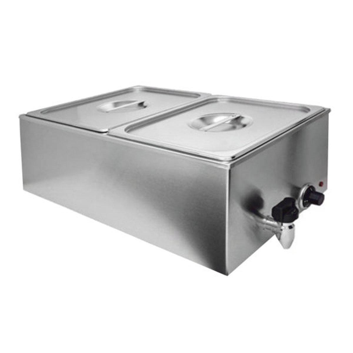 Migsa Zck165At-2 Baño Maria Rectangular 2 Insertos Buffet Guisos Platillos Comida Restaurante Hotel Industrial Estofado Sopas Comedor Industrial Catering. KitchenMax.Store. Envíos seguros a todo México. Cotiza hoy mismo.