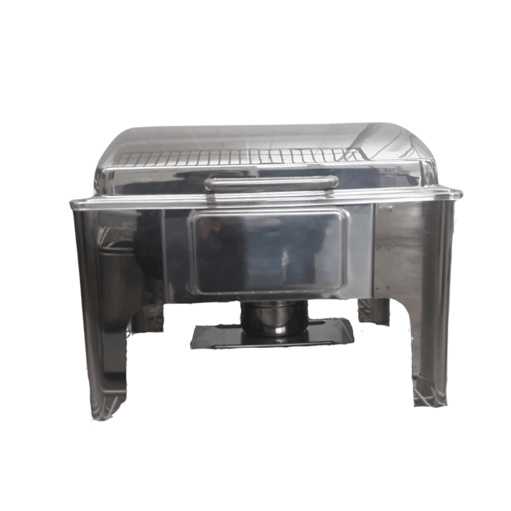 CHAFER MIGSA 322 | Chafer Rectangular 5 Litros | Acero Inoxidable | para Alimentos Calientes Acompañamientos Buffet