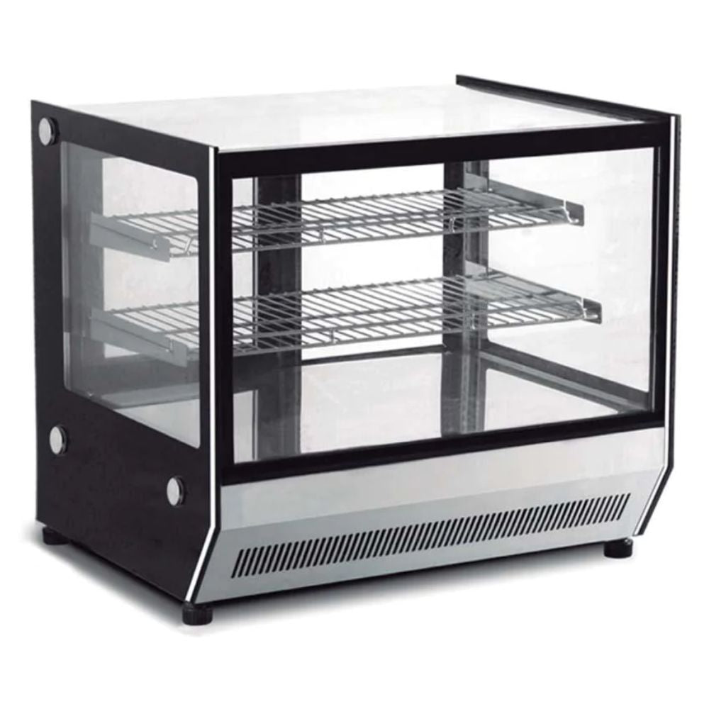 Migsa GN-1200HRT Vitrina Caliente para Mostrador Exhibidora Cristal Recto Frente 120 cm - - Migsa - KitchenMax Store