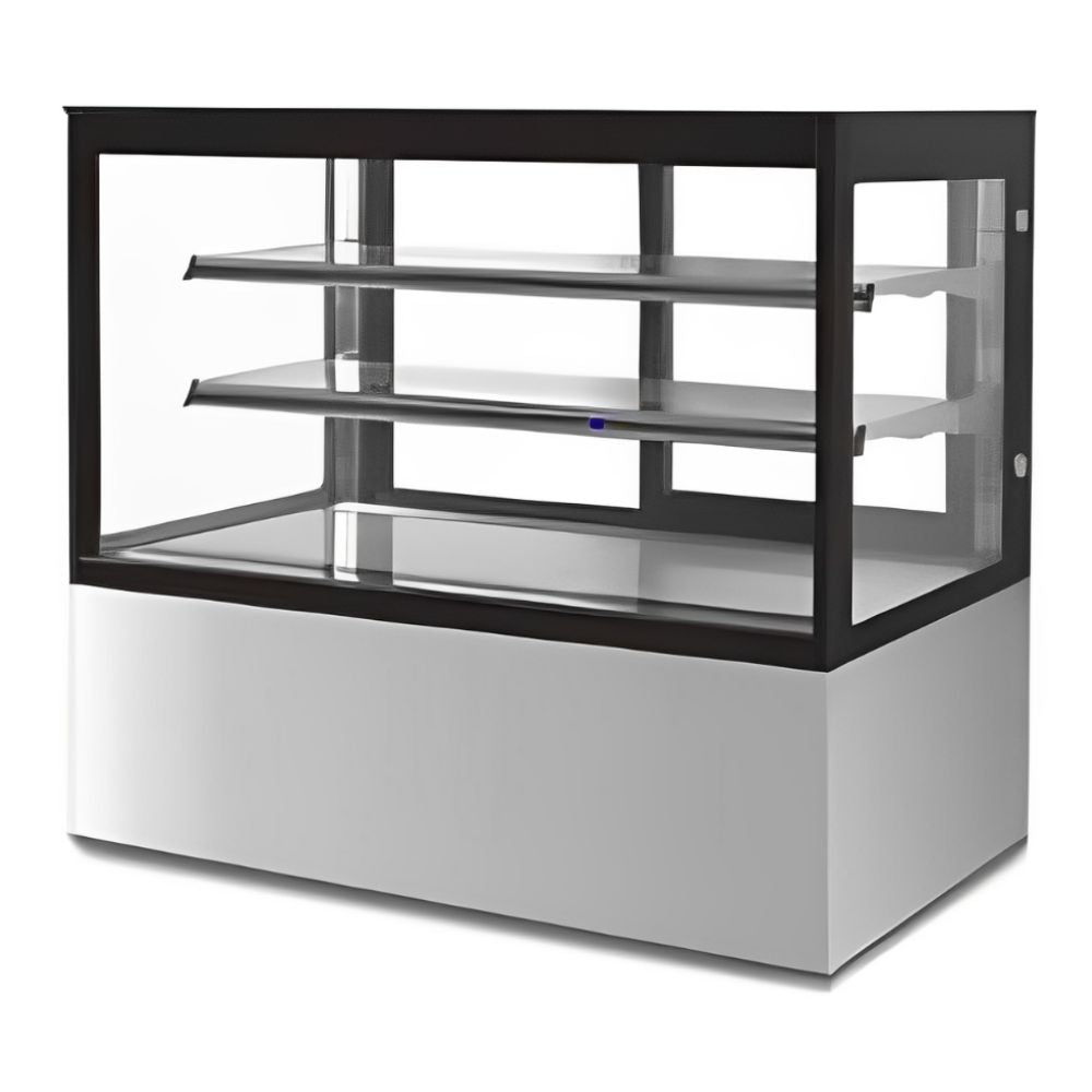 Migsa GN-1800R2 Vitrina Refrigerada Exhibidora Cristal Recto Frente 180 cm - - Migsa - KitchenMax Store