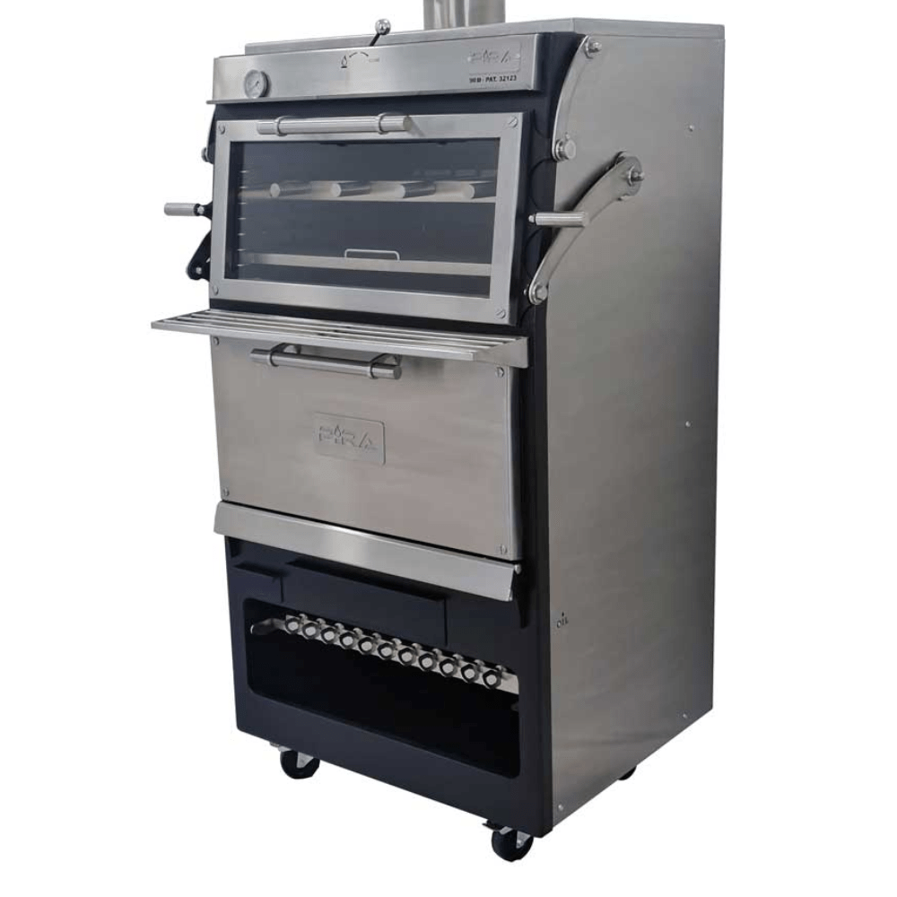 Pira 90 LUX SD/ED 170.102 Horno Vertical con Doble Puerta Extravagante para Carbon y Leña - - Migsa - KitchenMax Store
