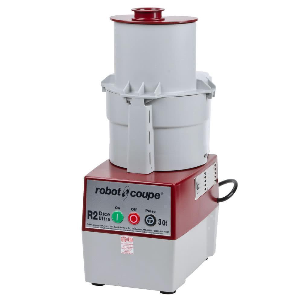 Robot Coupe R2DICE ULTRA Procesador Alimentos 3 Qt. Alimentación Continua 2 HP 120v - Procesadores Alimentos / Ralladores / Cortadores - Robot Coupe - KitchenMax Store
