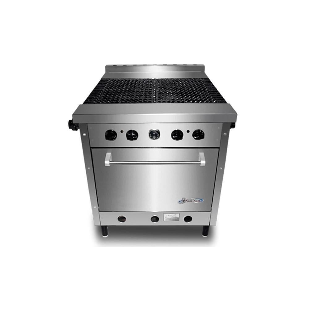 San-Son Sanson ZH-701-4 Estufa Profesional 4 Fuegos Abiertos Tipo Hélice - Estufas / Mixtos / Con y sin Horno - San Son - KitchenMax Store