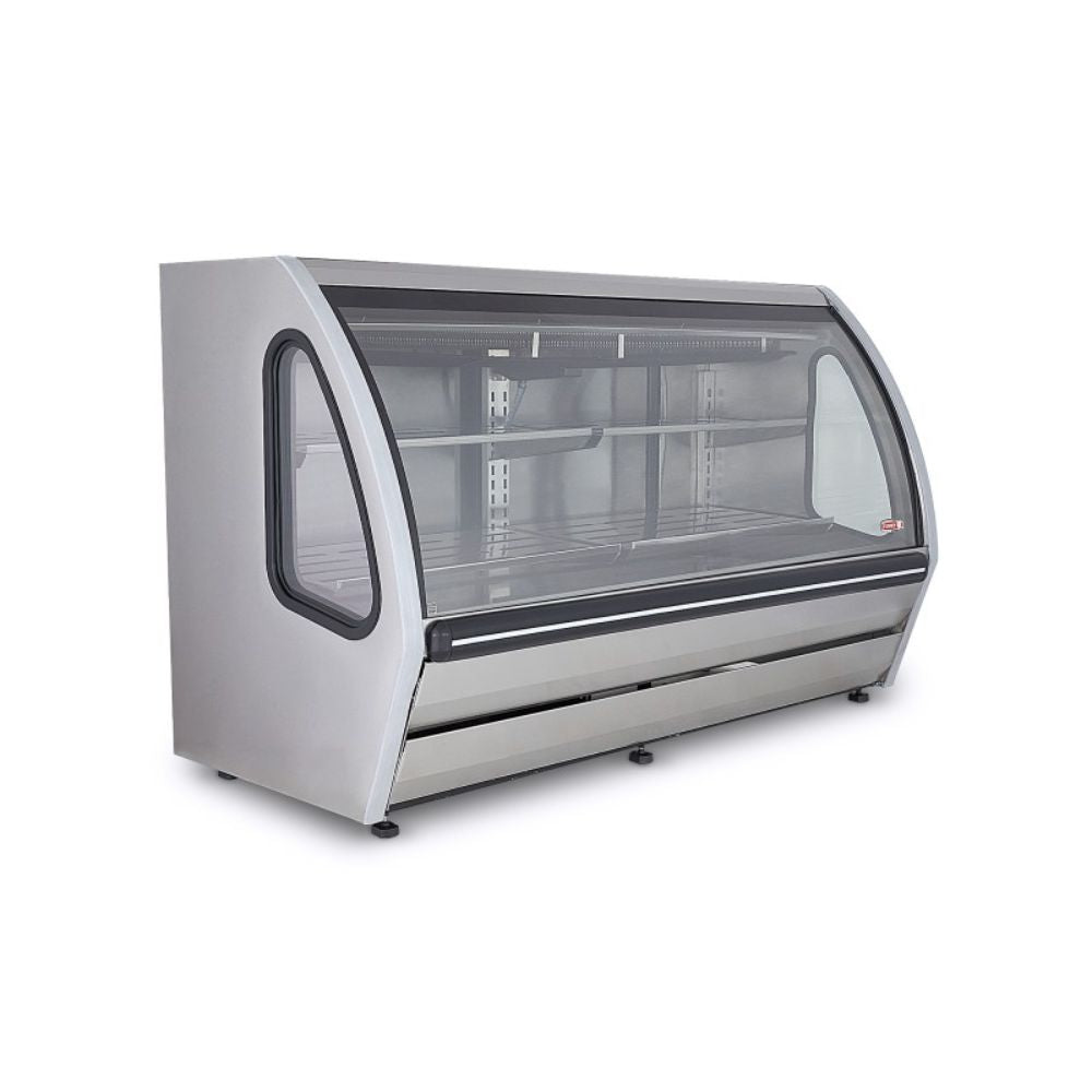 Torrey Drd6 Vitrina Exhibidora Vidrio Curvo - Vitrinas Refrigeradas - Torrey - KitchenMax Store