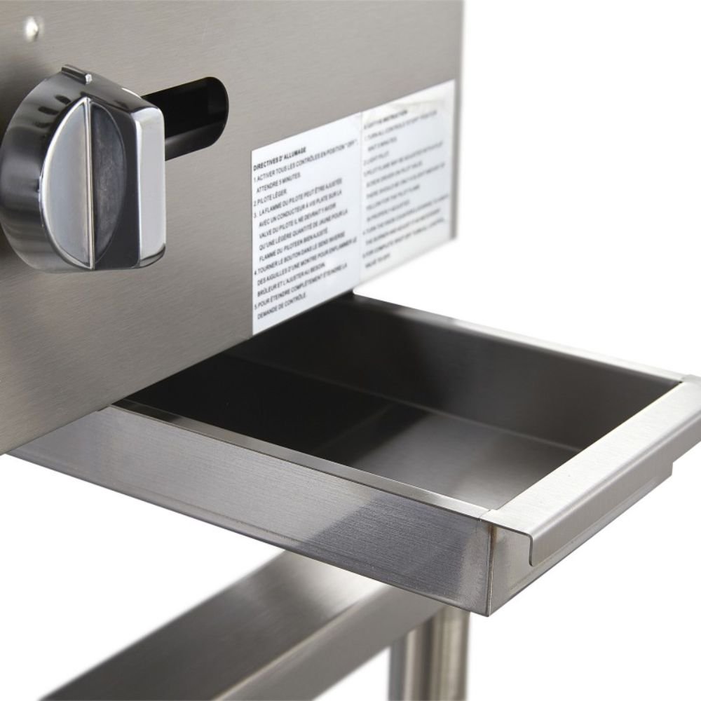 Torrey PLT-900G CQPGM900033 Plancha Frente 90.4 cm Gas Acero Inoxidable - - Torrey - KitchenMax Store