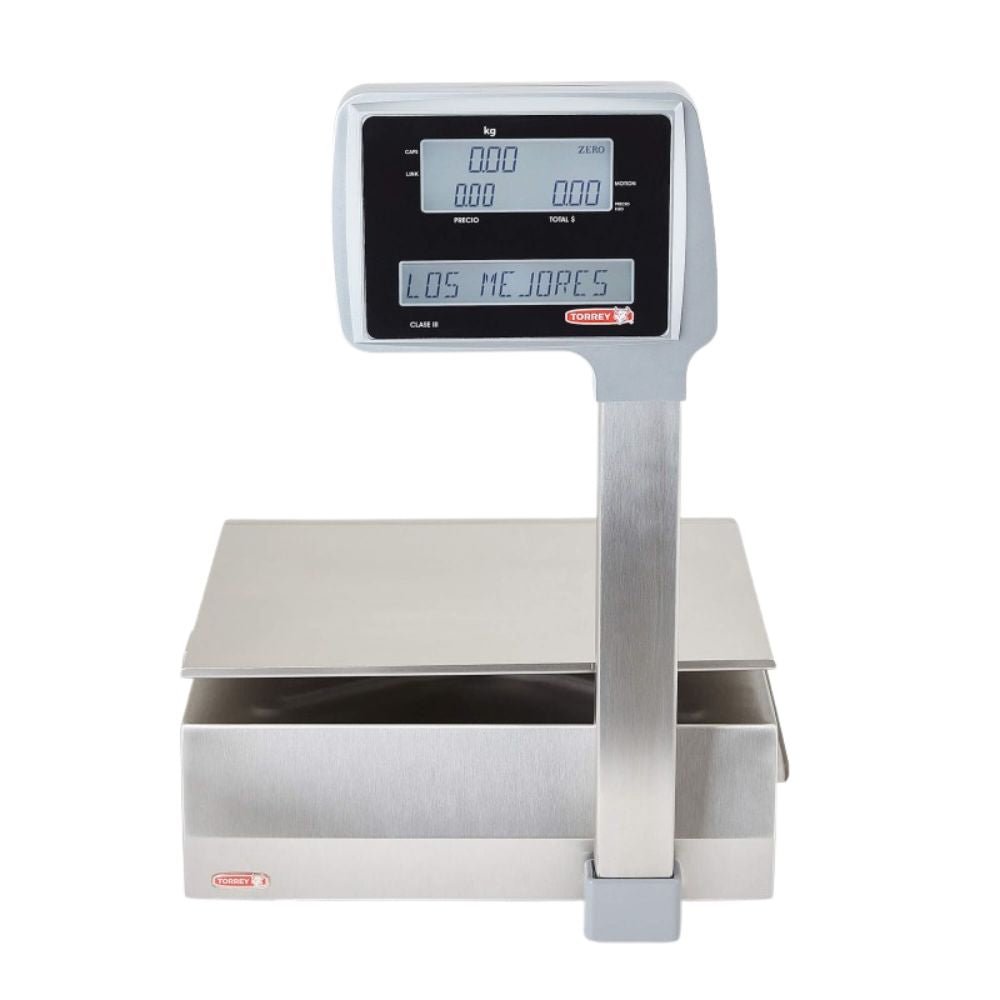 Torrey W-Label-20 Bascula Etiquetadora Pantalla Back light 20 Kg - Báscula - Torrey - KitchenMax Store