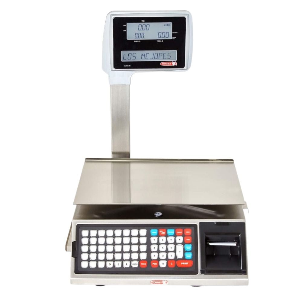 Torrey W-Label-20 Bascula Etiquetadora Pantalla Back light 20 Kg - Báscula - Torrey - KitchenMax Store