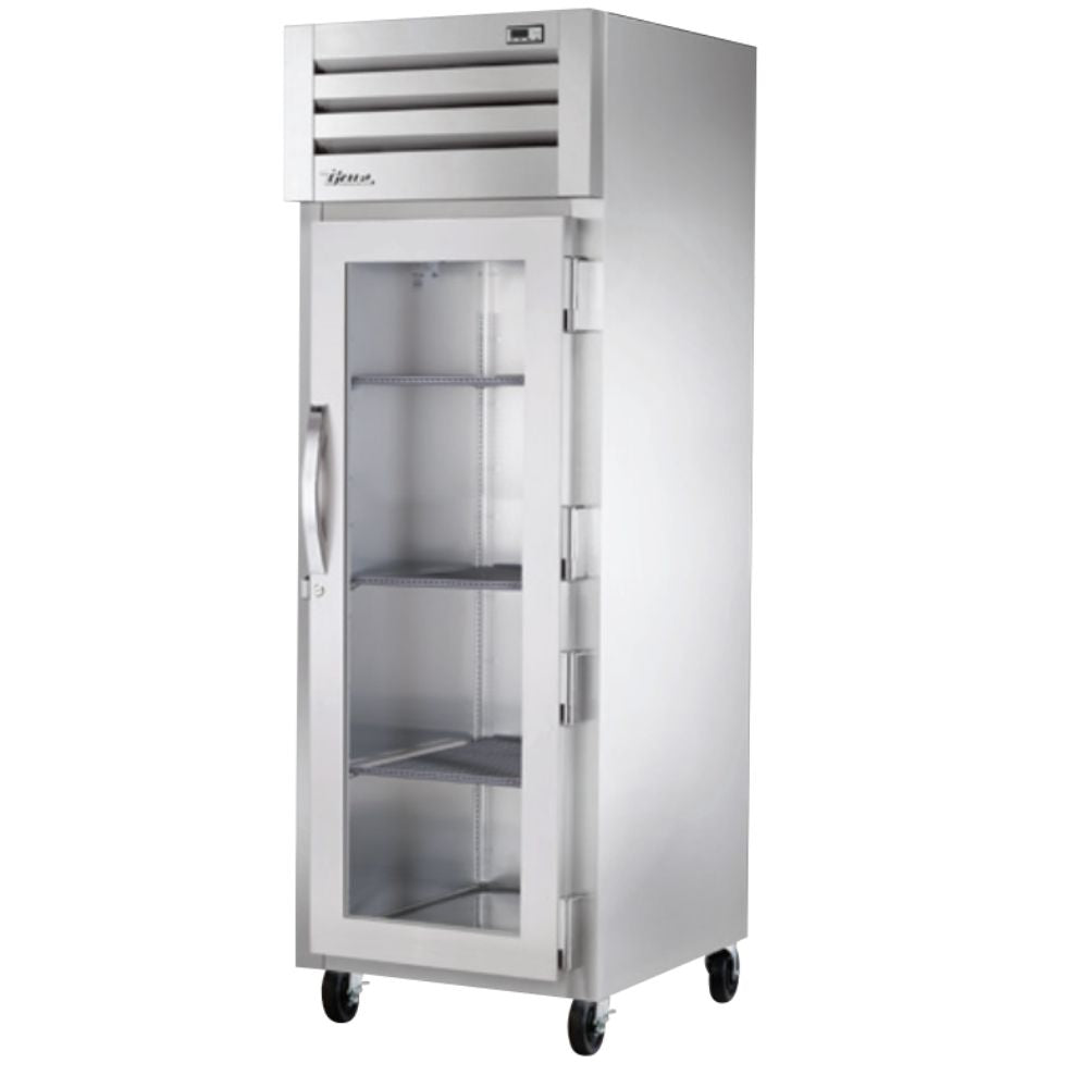 True STA1H-1G Gabinete Calentador Vertical 1 Puerta Cristal 3 Parrillas - - True - KitchenMax Store