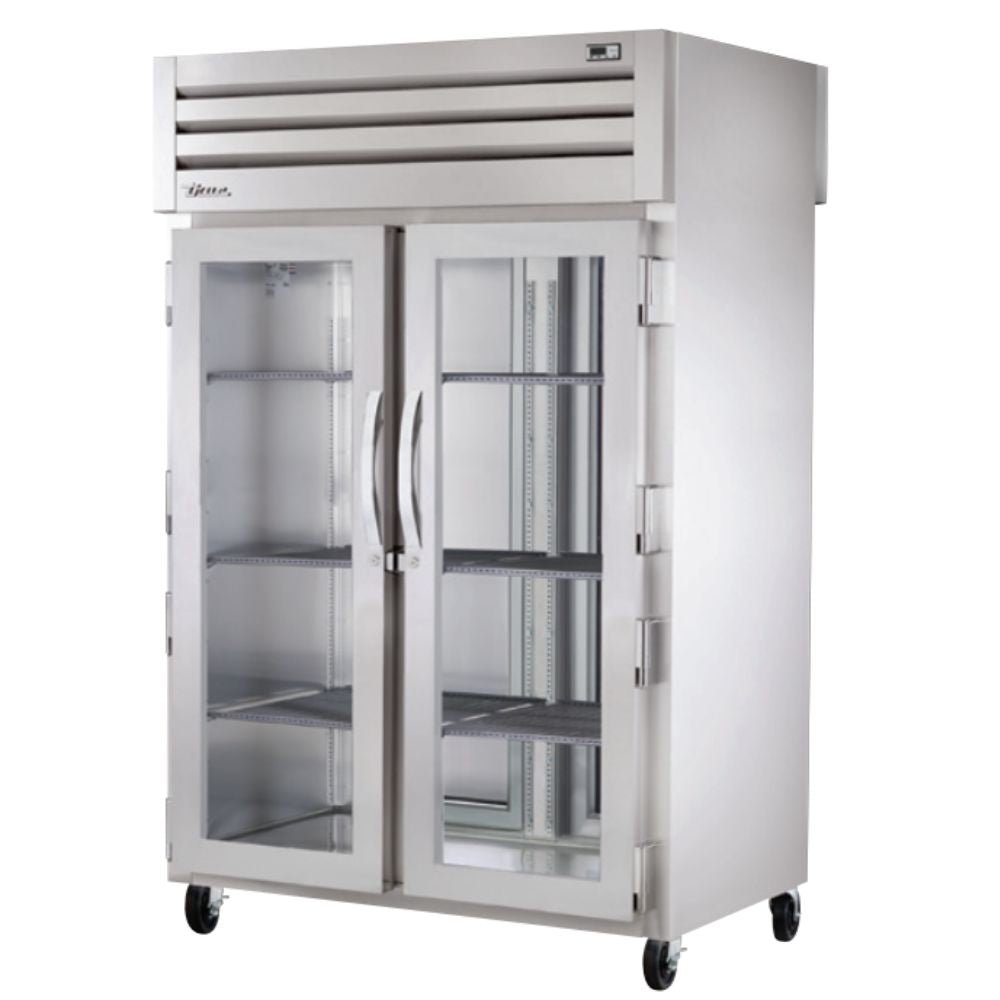 True STA2RPT-2G-2S-HC Refrigerador Vertical 2 Puertas Cristal 3 Parrillas - - True - KitchenMax Store