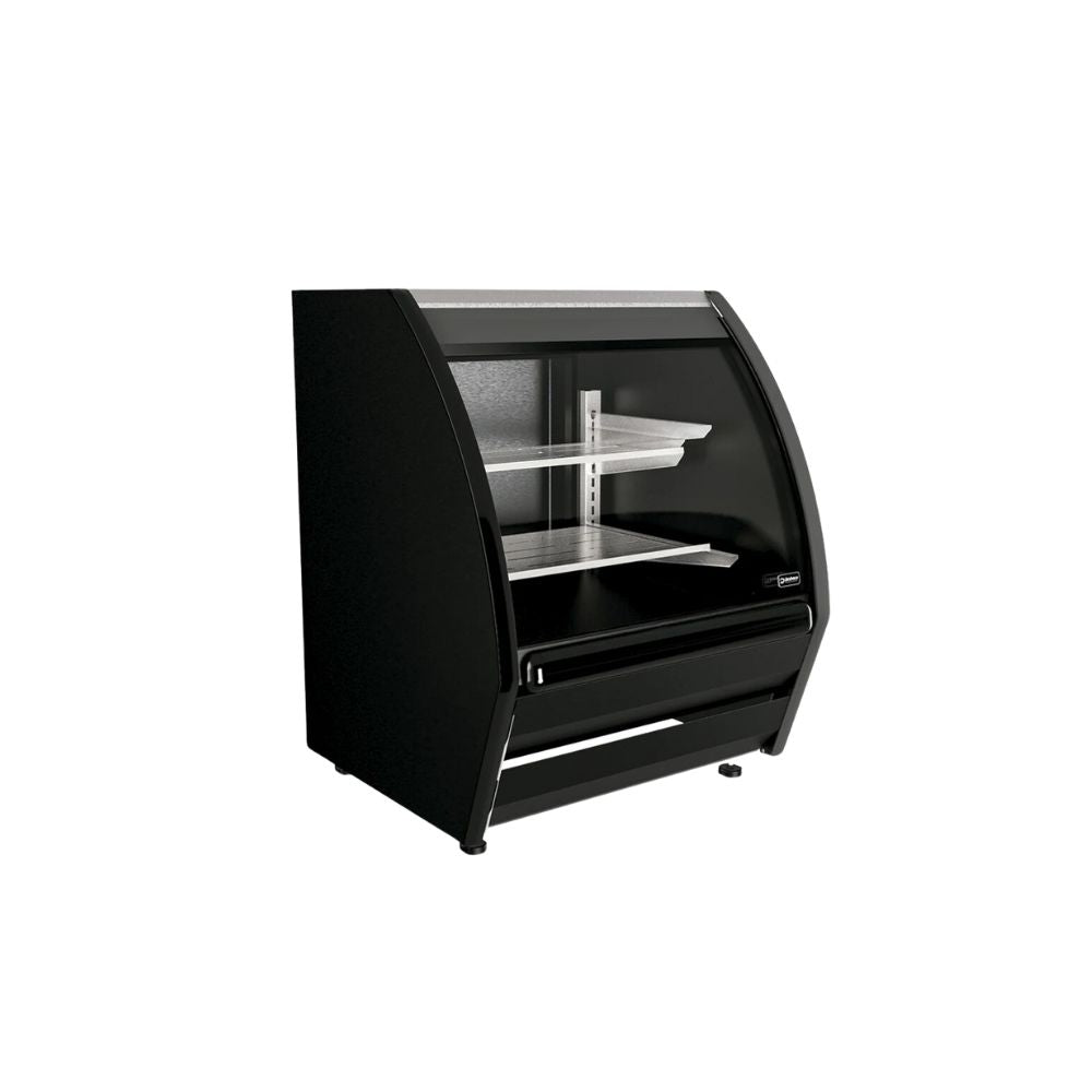 VITRINA IMBERA PHS-8N F1 PS1C-115BS NCDC | Vitrina Cremera | Frente 91.5 cm | Cristal Curvo | Cremería Pastelería Supermercado
