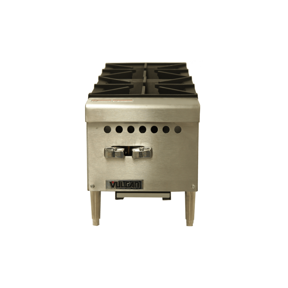 Vulcan by Hobart VCRH12 Parrilla Gas de 2 Quemadores de 12" - Parrillas - Vulcan - KitchenMax Store