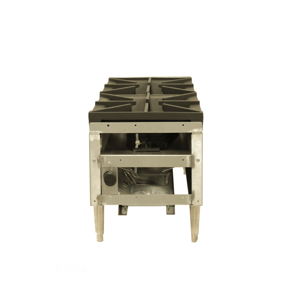 Vulcan by Hobart VCRH12 Parrilla Gas de 2 Quemadores de 12" - Parrillas - Vulcan - KitchenMax Store