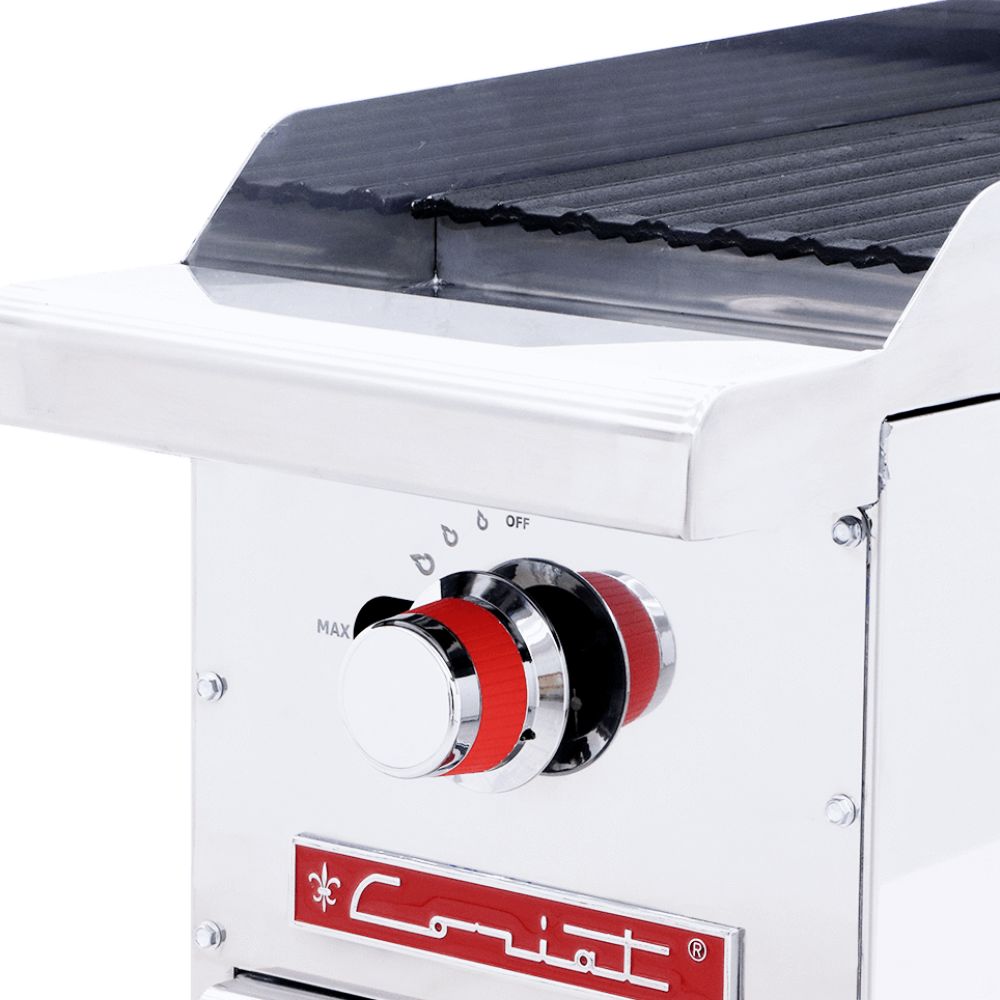 ASADOR VERTICAL CORIAT ACV-1 MASTER | Asador 1 Parrilla Reversible | Gas | Piedra Volcánica Gas Servicios Gastronómicos Hoteles Restaurantes Comida Corrida