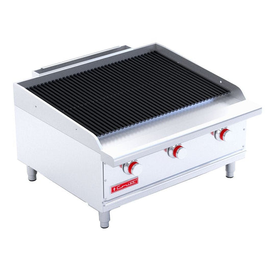 ASADOR CORIAT ACV-3 DE MESA MASTER | Asador 3 Parrillas Reversibles | Gas | Res Puerco Verduras| Piedra Volcánica Gas Servicios Gastronómicos Hoteles Restaurantes Comida Corrida