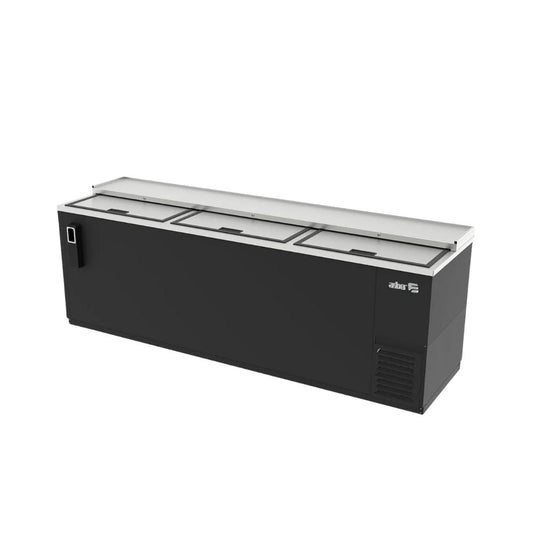 BOTELLERO ASBER ADBC-94 HC | Botellero | 3 Puertas Deslizables | Control Temperatura | Parrillas Divisoras | Eléctrico | Evaporación Automática |  Botellas Latas Bebidas